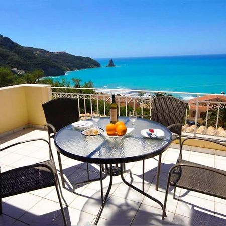 Natalia Apartment B With Panoramic Sea Views Of Agios Gordios Bay Extérieur photo